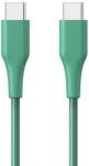 Ertea ER POWER Adat- és töltőkábel USB-C/USB-C, 1.2 m, zöld (ERPWCBCTCGN)