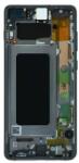 Samsung GH82-18834J Gyári Samsung Galaxy S10 Plus OLED kijelző érintővel Fekete kerettel előlap (GH82-18834J)