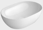 SAPHO Pura mosdótál 50x35 cm ovális mosdótálak fehér 886011 (886011)