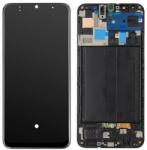 Samsung GH82-19725A Samsung Galaxy A30 OEM OLED kijelző érintővel fekete kerettel, előlap (GH82-19725A)