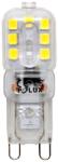 Polux Platinum led izzó 1x2.5 W 6500 K G9 306586 (306586)