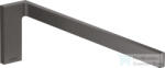 Hansgrohe AXOR UNIVERSAL RECTANGULAR 38 cm-es fix törölközőtartó, szálcsiszolt fekete króm 42626340 (42626340)