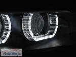  BMW 3-as széria E92, E93 XENON Első Fényszórópár, Nappali menetfény (DRL) Angel Eyes Kanyarkövető nélküli kivitel Évj. : 2006 - 2010