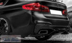  BMW G30 Limuzin , G31 Touring , G32 GT , G11 LCI Eredeti Fényes fekete jobb hátsó kipufogócső vég
