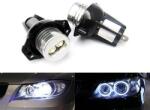  BMW ANGEL EYES LED VILLÁGITÁS E90, E91 HIGH POWER 2 X 20W -OS JÉG FEHÉR IZZÓ Gyári Angel Eyes lámpába való izzók 40W
