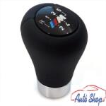  BMW gyári BŐR M-ES VÁLTÓGOMB E30 E36 E46 E28 E34 E39 E60 , X5, X1, X3, E90, E61, E91, E92 - autotuninghaus - 38 900 Ft