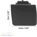  BMW E60 M-Packet M-Tech M-es HÁTSÓ LÖKHÁRÍTÓ VONÓSZEM TAKARÓ 51127897217