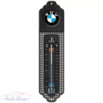  BMW Garage Fém Classic Pepita Hőmérő , Art 80323 Vintage Classic BMW szerelmeseinek