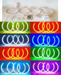  BMW E46 Angel Eyes RGB Opal Led Utólagosan beszerelhető Angel eyes szett 2 X 131MM , 2 x 146MM