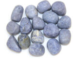  Dumortierit de Peru Minaral Natural Rulat - 28-32 x 23-28 mm - ( XL ) - 1 Buc