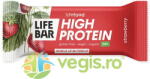 LIFEBAR Baton Proteic cu Capsuni Ecologic/Bio 40g