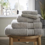 The Pure Linen Company Prosoape Twist Silver 500GSM - behrens-romania - 41,00 RON Prosop