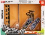 TEDDIES Șurub cu degetul pentru skateboard 2 buc plastic cu rampă cu accesorii (TD00850755)