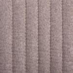 vidaXL Scaune de bucătărie, 4 buc. , gri taupe, material textil (277112)
