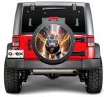 AVEX Sticker Auto "Roata de Rezerva" rezistenta la intemperii si raze UV, diametru 55 cm, Cod: AVX-RR16