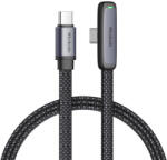 Mcdodo 90 fokos kábel USB-C-ről USB-C-re Mcdodo CA-3360, 65W, 1.2m (fekete) (CA-3360) - scom