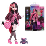 Monster High Papusa Draculaura Cu Animalut Si Accesorii (MTHHK51) Papusa