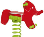 KBT Balansoar pe arc pentru copii Elefant, HDPE, cu prindere pe beton KBT (KBT173.013.004.003) - roua Balansoar calut