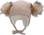 Sterntaler Детска зимна шапка с помпони Sterntaler - 51 cm, 18-24 м, розова (4412241-935) - ozone