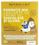 Republica Bio Pernute Bio crocante cu crema de ciocolata si alune FARA GLUTEN, 250g
