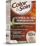 Color & Soin Vopsea de par fara amoniac, fara silicon, blond platinat, 10N, Color&Soin