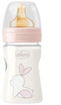 Chicco Original Touch Biberon PP 150 ml, t. c, flux lent, fete, 0luni+