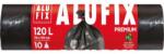 Alufix Saci menajeri 120 L 70 x 110 cm LDPE negri 10 buc/rola (ALUMS120UN)