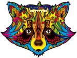  Fa puzzle-Color Raccoon/L