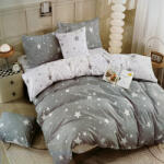 idealisotthon Star 7 részes kétoldalas ágyneműhuzat - szürke-fehér (IO-SY-BL-AB-107-DS-GYWH)