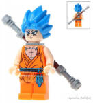 SUYING Dragon ball Songoku mini figura Kék Super Saiyan