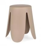 Bizzotto Taburet piele ecologica ivoire Imogen 37x47 cm (0734379)