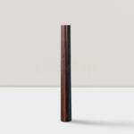 Keretshop 1, 4 cm szuvas rozsdabarna fekete csíkkal 30*35 cm (KS860321)