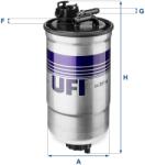 UFI filtru combustibil UFI 24.391. 00 (24.391.00) - automobilus