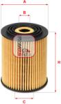 SOFIMA Filtru ulei SOFIMA S 5034 PE (S 5034 PE) - automobilus