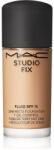 MAC Cosmetics Mini Studio Fix Fluid SPF 15 24HR Matte Foundation + Oil Control mattító alapozó SPF 15 árnyalat NW15 15 ml