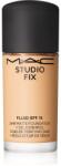 MAC Cosmetics Mini Studio Fix Fluid SPF 15 24HR Matte Foundation + Oil Control mattító alapozó SPF 15 árnyalat NC15 15 ml
