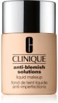 Clinique Anti-Blemish Solutions Liquid Makeup fedő hatású alapozó az aknéra hajlamos zsíros bőrre árnyalat CN 10 Alabaster 30 ml