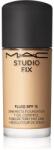 MAC Cosmetics Mini Studio Fix Fluid SPF 15 24HR Matte Foundation + Oil Control mattító alapozó SPF 15 árnyalat NC17 15 ml