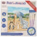 Craft Buddy Set pictură pe numere Craft Buddy - Animale la Safari (CBPBN3030F)