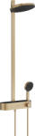Hansgrohe Pulsify S, Showerpipe 260 2jet ShowerTablet Select 400 termosztáttal, szálcsiszolt bronz, HAN-24240140 (HAN-24240140)