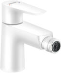Hansgrohe Talis E, egykaros bidé mixer kihúzható hulladékkészlettel, matt fehér, HAN-71720700 (HAN-71720700)
