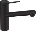 Hansgrohe Zesis M33, karos konyhai csaptelep 150, 1jet, fekete matt, HAN-74802670 (HAN-74802670)
