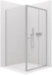 Cerano Varone, zuhanykabin tolóajtóval 140 (ajtó) x 70 (fal) x 195 cm, 6mm átlátszó üveg, króm profil, CER-CER-DY505-14070 (CER-CER-DY505-14070)