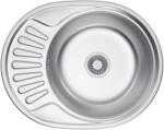 Erga HD, 1 kamrás acél mosogató 570x450x160 mm, rövid leeresztővel, ERG-MLS-HD5745S (ERG-MLS-HD5745S)