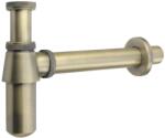 SAPHO Aqualine, RETRO Mosogató szifon 5/4", hulladék 32mm, sötét bronz, 9686 (9686)