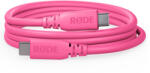 RØDE USB-C // USB-C kábel (2m) (apa // apa) (pink) (SC27P) (SC27P)