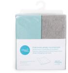 Ceba Pelenkázó alátét huzat 50x70-80 cm 2 db Light Grey Melange+Turquoise