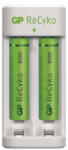 GP Batteries GP Eco E211 Akkutöltő + 2×AAA GP ReCyko 800 (B51211) - haztartasibolt