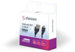 Stansson 2m USB micro kábel (CS-206-D) - haztartasibolt