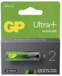 GP Batteries GP Ultra Plus alkáli elem AA 2db (B03212) - haztartasibolt